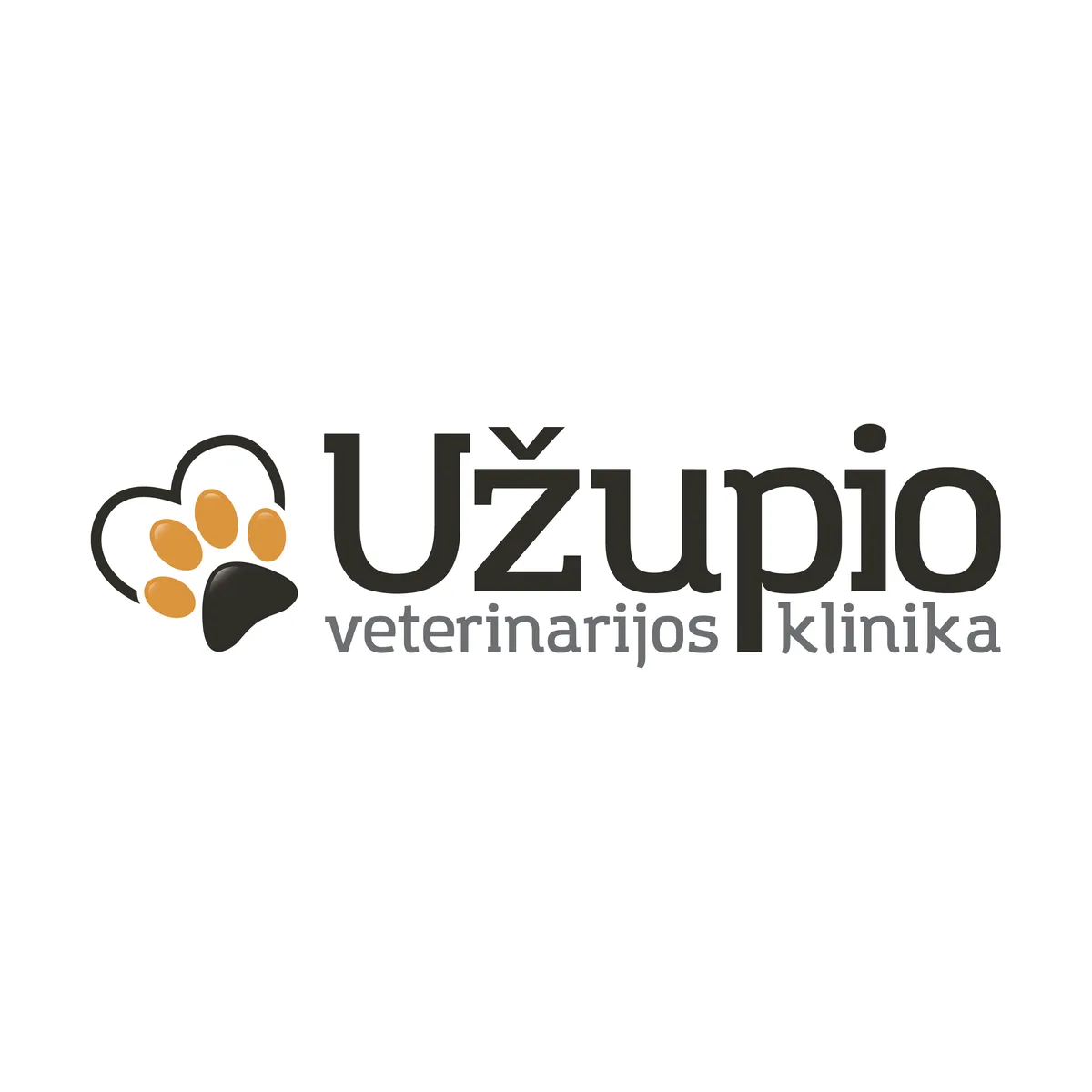 Užupio veterinarijos klinika logotipas