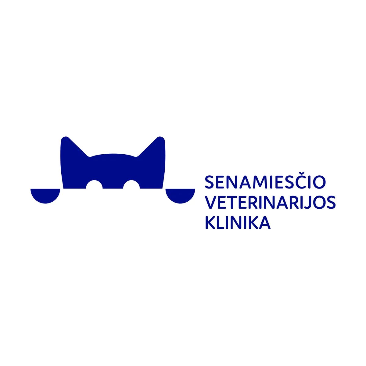 Senamiesčio veterinarijos klinika logotipas