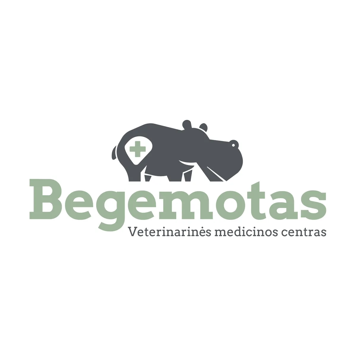 UAB Veterinarinės Medicinos Centras Begemotas logotipas