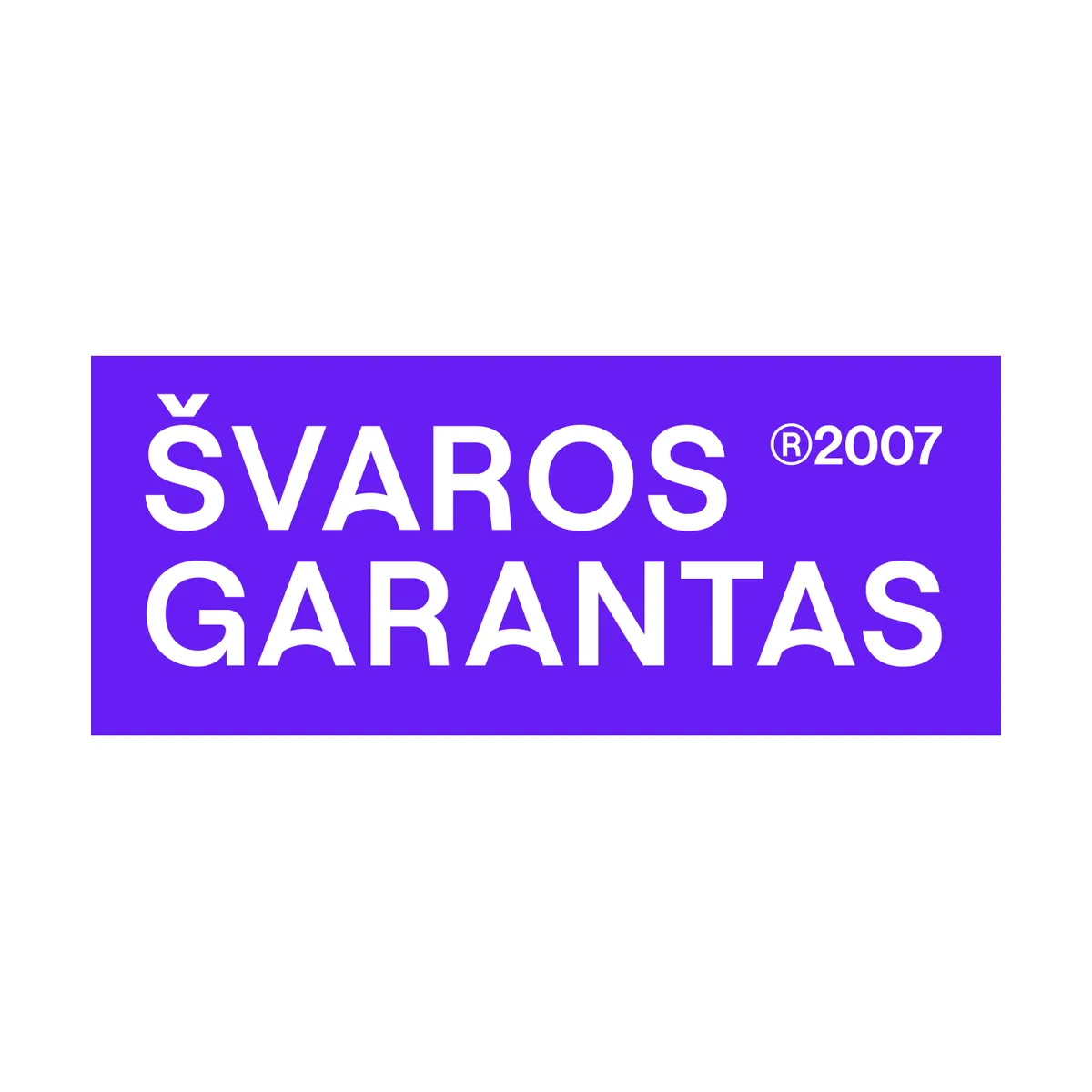 UAB ŠVAROS GARANTAS logotipas