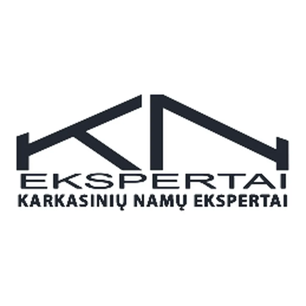 Karkasinių namų ekspertai logotipas